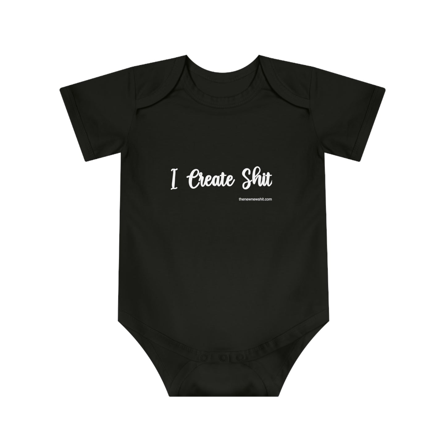 I Create Shit - Baby Short Sleeve Bodysuit